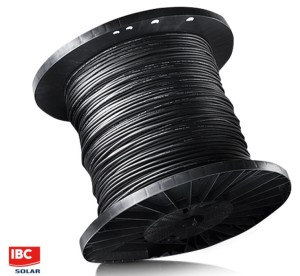 Kabel solarny IBC 6mm czarny - kabel do fotowoltaiki