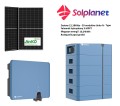 Zestaw fotowoltaiczny 12 kW z magazynem energii 10,24 kWh falownikiem i rozłącznikiem przeciwpożarowym