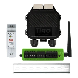 Zestaw Tigo Cloud Connect Advanced (CCA) z bramką TAP (Gateway) oraz zasilaczem DIN indoor