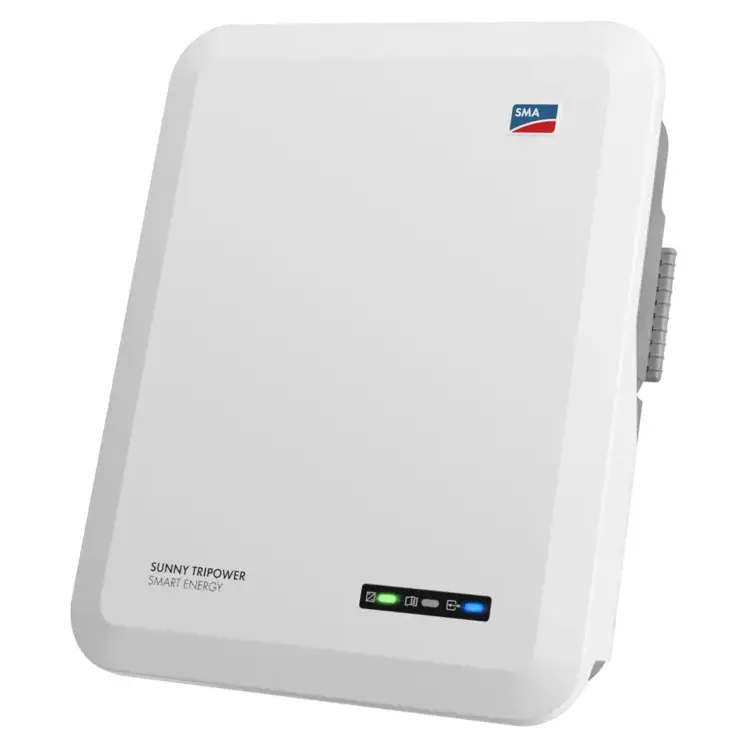 Monitorowanie pracy falownika SMA Sunny Tripower 6.0 Smart Energy w aplikacji Sunny Portal na smartfonie i laptopie
